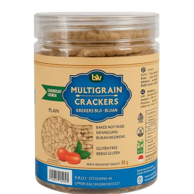 MULTIGRAIN CRACKERS 80gr by Boga Warastama