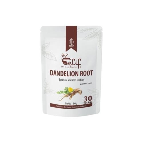 DANDELION ROOT TEA, 30 Tea bag @2gr by Elif Tea & Tisane