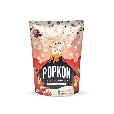 POPKON Spicy Chilli Popcorn, 60gr