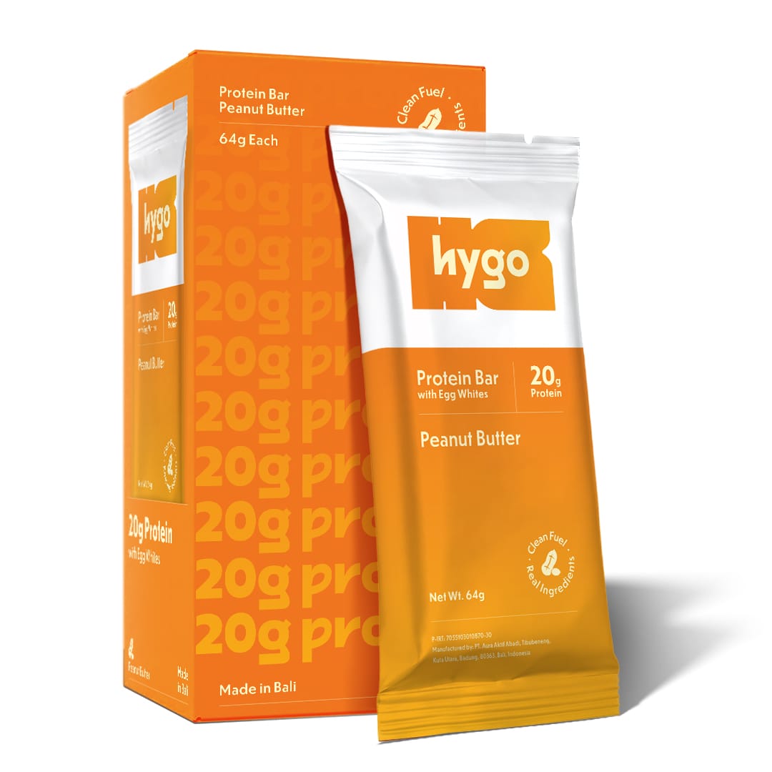 Hygo Protein Bar, Peanut Butter, by Wild East Aura