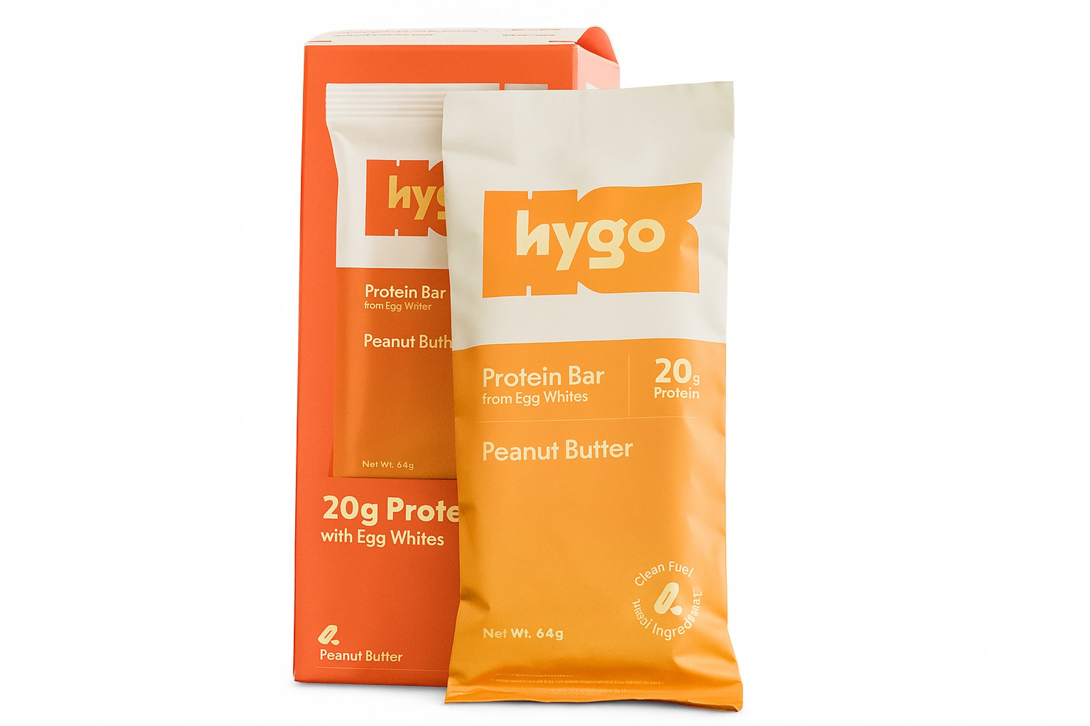 Hygo Protein Bar, Peanut Butter, by Wild East Aura