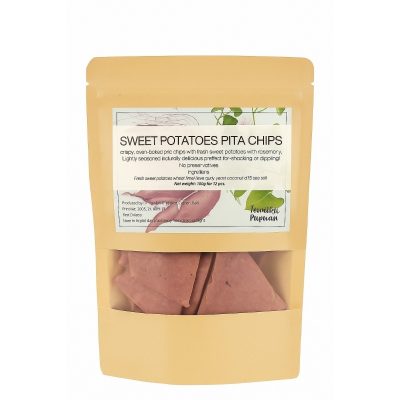 PITA CHIPS, Sweet Potatoes 100gr by Temuku Pupuan