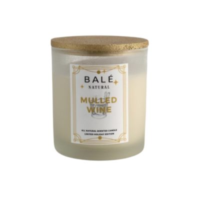 L Candle Mulled Wine by Bale Natural Candle