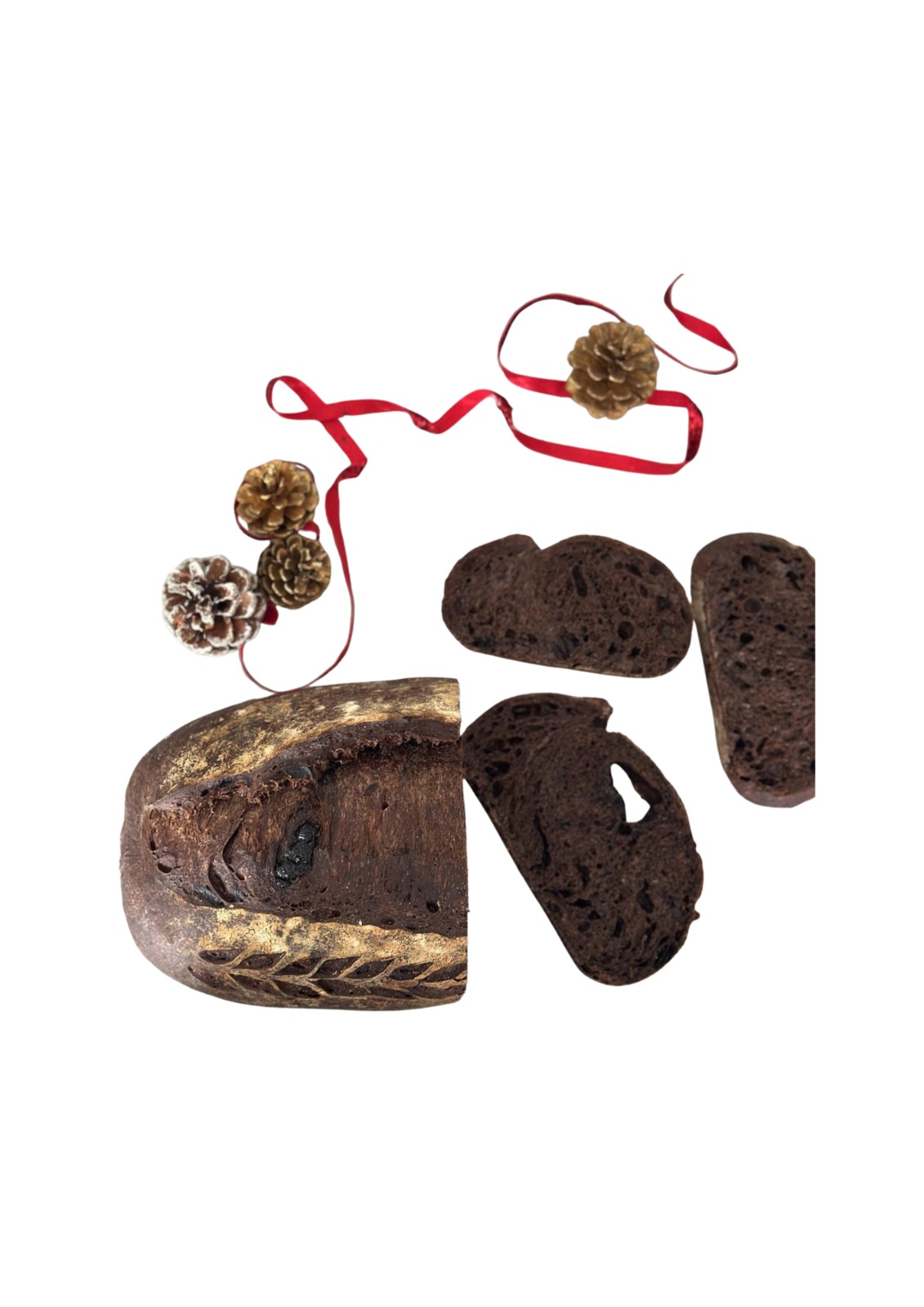 Xmas Sourdough Cherry Chocolate Pepper by Wheatfields