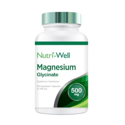 Magnesium Glycinate 30 Caps by Nutriwell