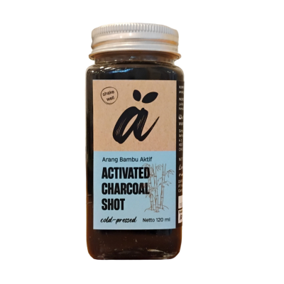 ACTIVATED CHARCOAL SHOT 120ml by Alive Wholefoods