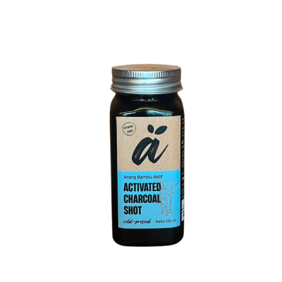 ACTIVATED CHARCOAL SHOT 100ml by Alive Wholefoods