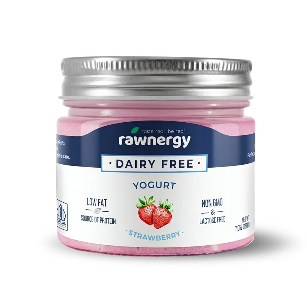 Spoon Yogurt Strawberry 180gr by Lingga Boga Rawnergy