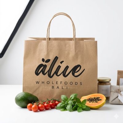 ALIVE PAPER TOTE BAG