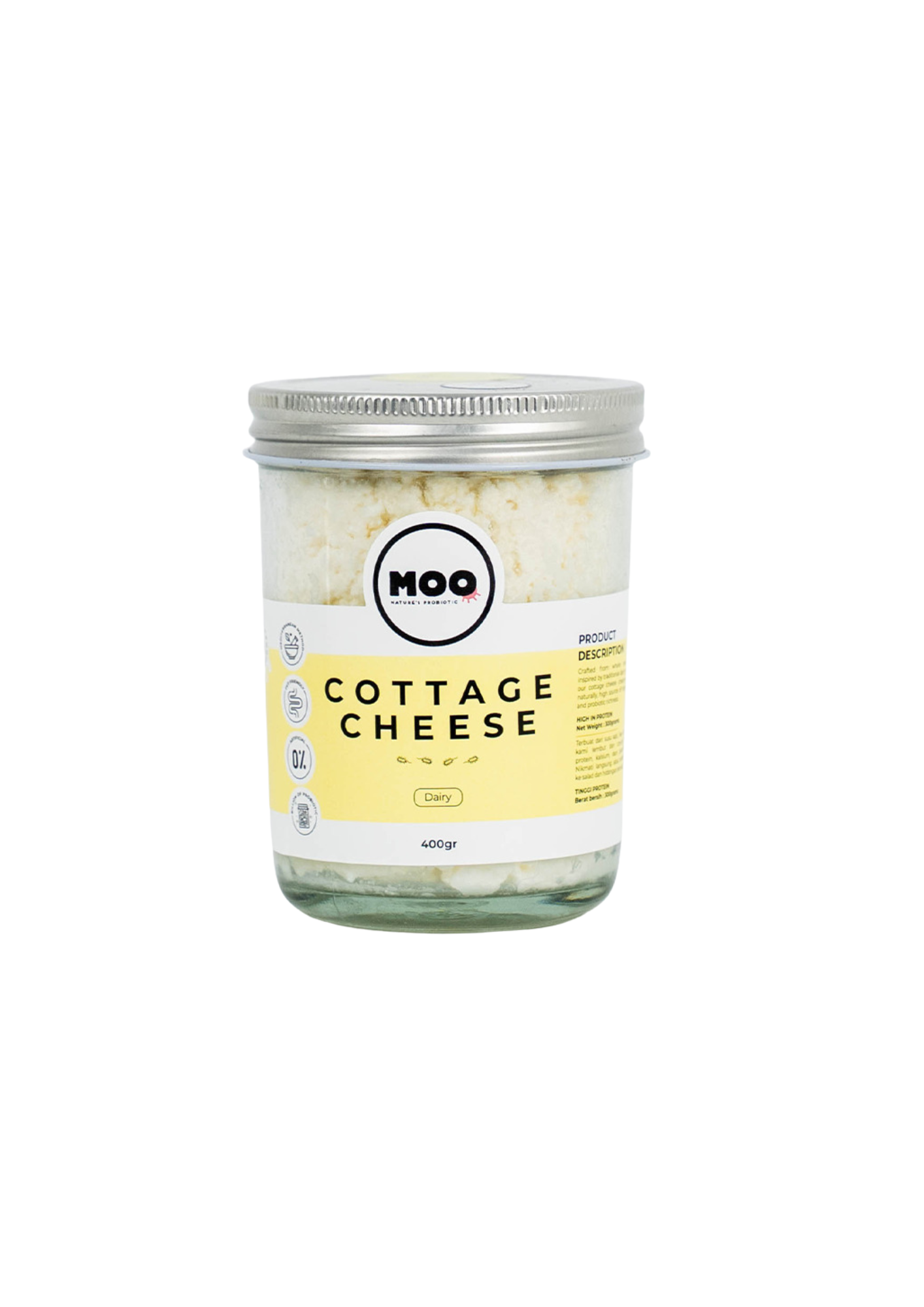 Cottage Cheese by MOO Nature's Probiotic