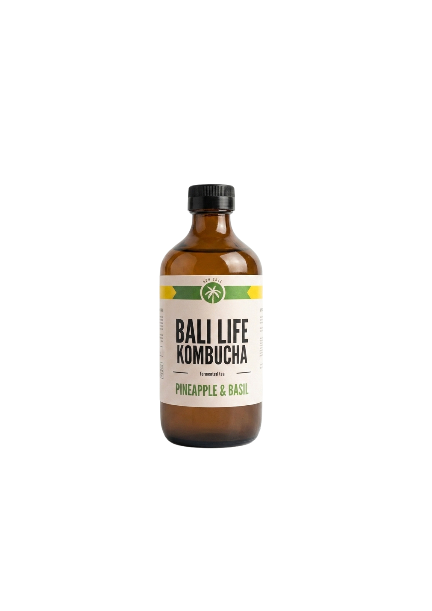 Bali Life Kombucha, Pineapple & Basil 310ml, by Kombucha Bali Grup