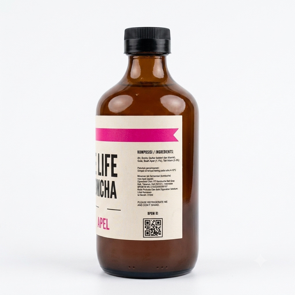 Bali Life Kombucha, Berry 310ml, by Kombucha Bali Grup - Image 2