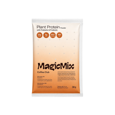 PLANT PROTEIN SACHET Coffee Club 38gr by Magic Mix