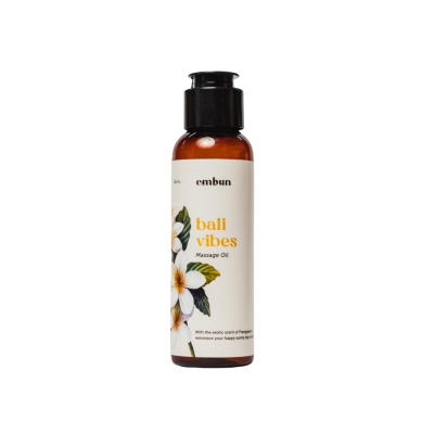 Bali Vibes Massage Oil 100ml by Embun Natural