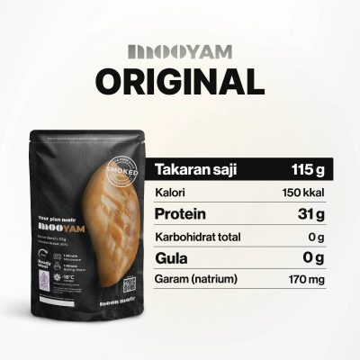SMOKED CHICKEN BREAST 115gr by Mooyam
