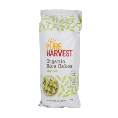 RICE CAKES 150gr, Original by Pure Harvest