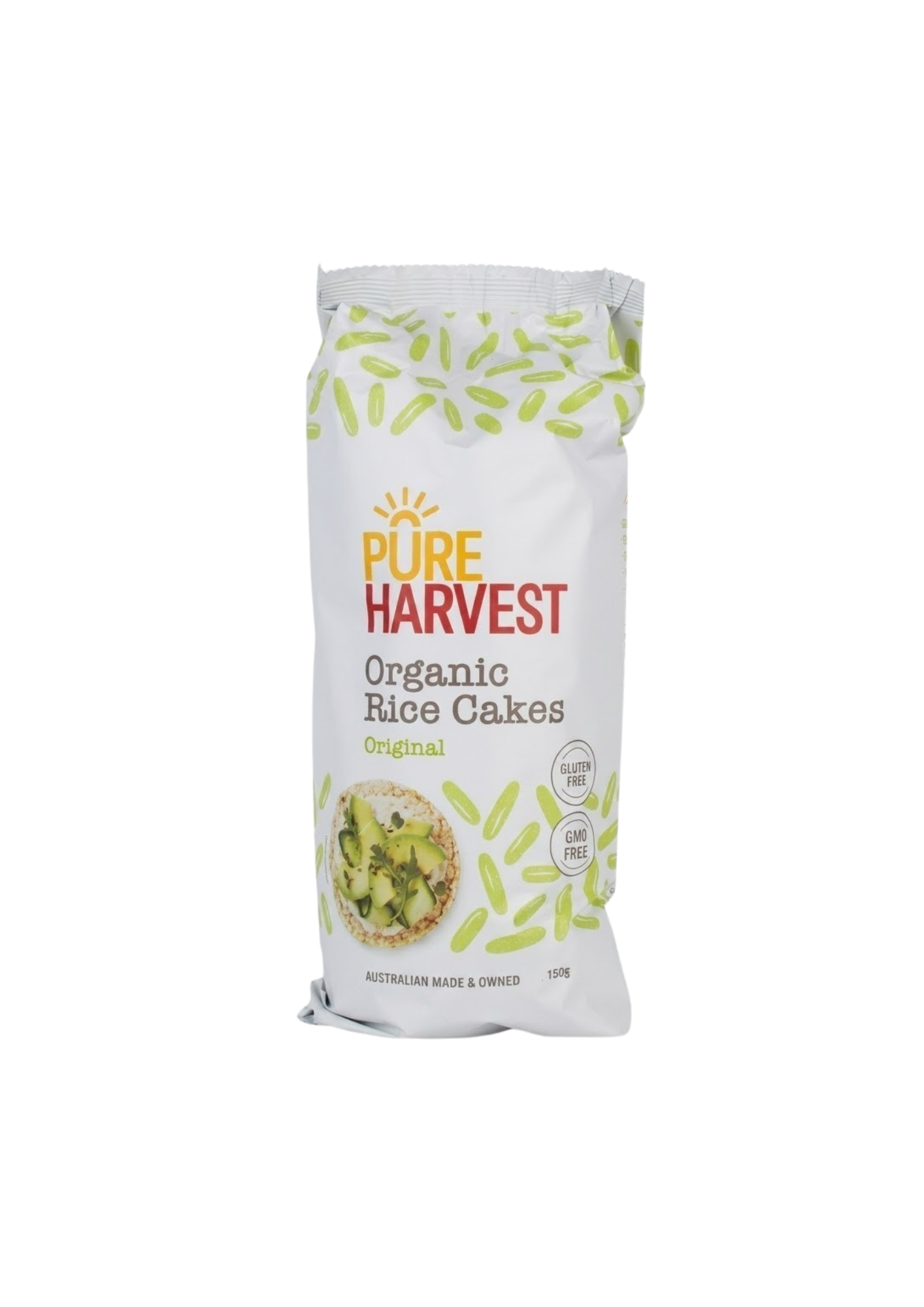 RICE CAKES 150gr, Original by Pure Harvest