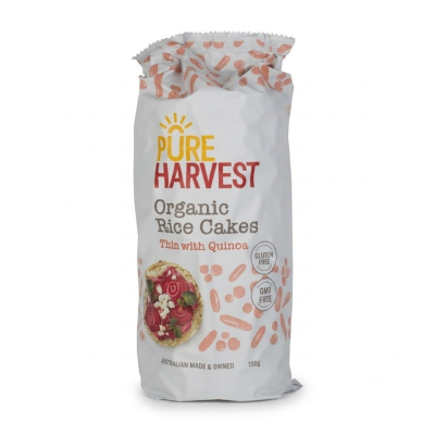 RICE CAKES 150gr, Quinoa by Pure Harvest