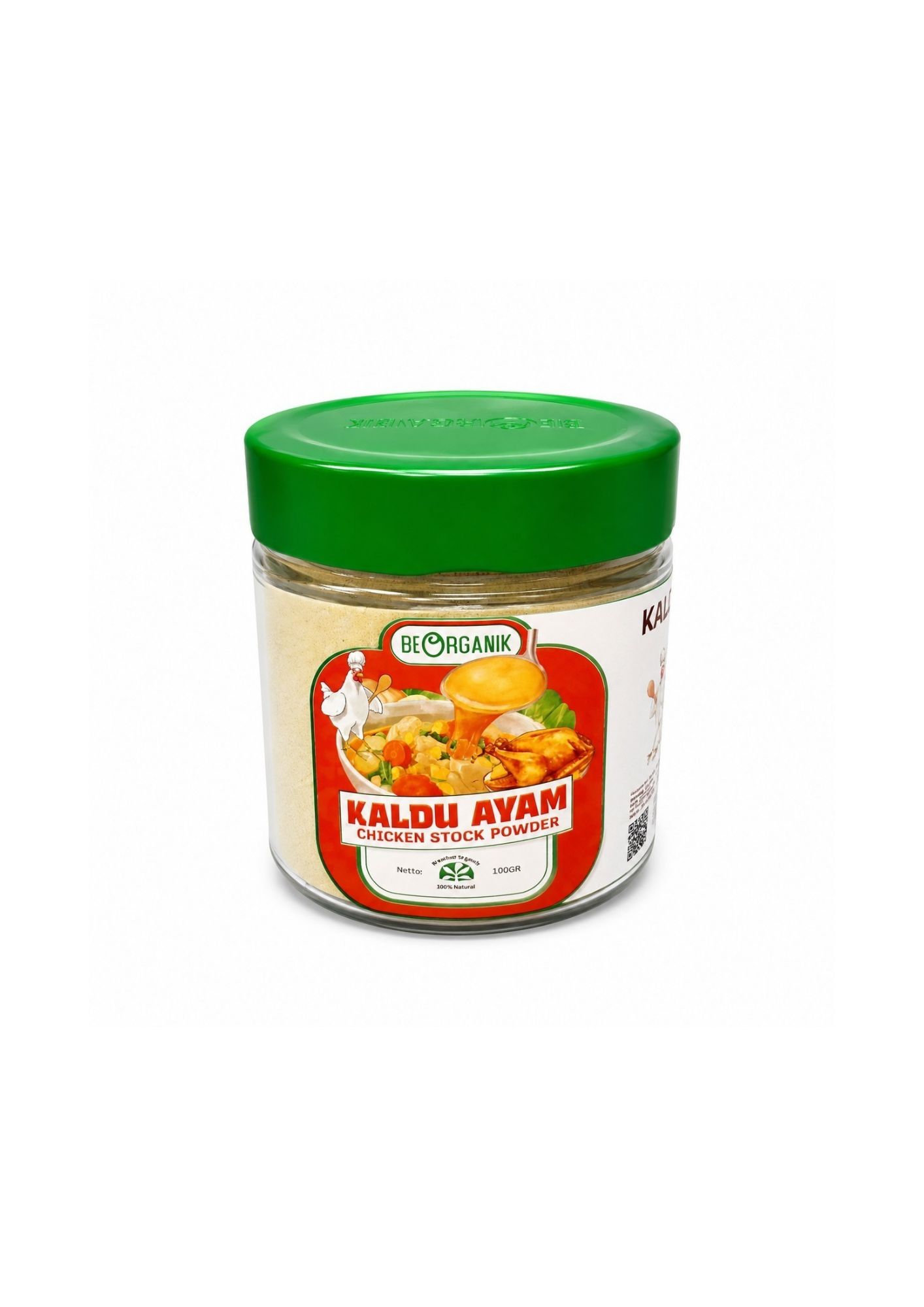 CHICKEN STOCK POWDER 190gr by Beorganik