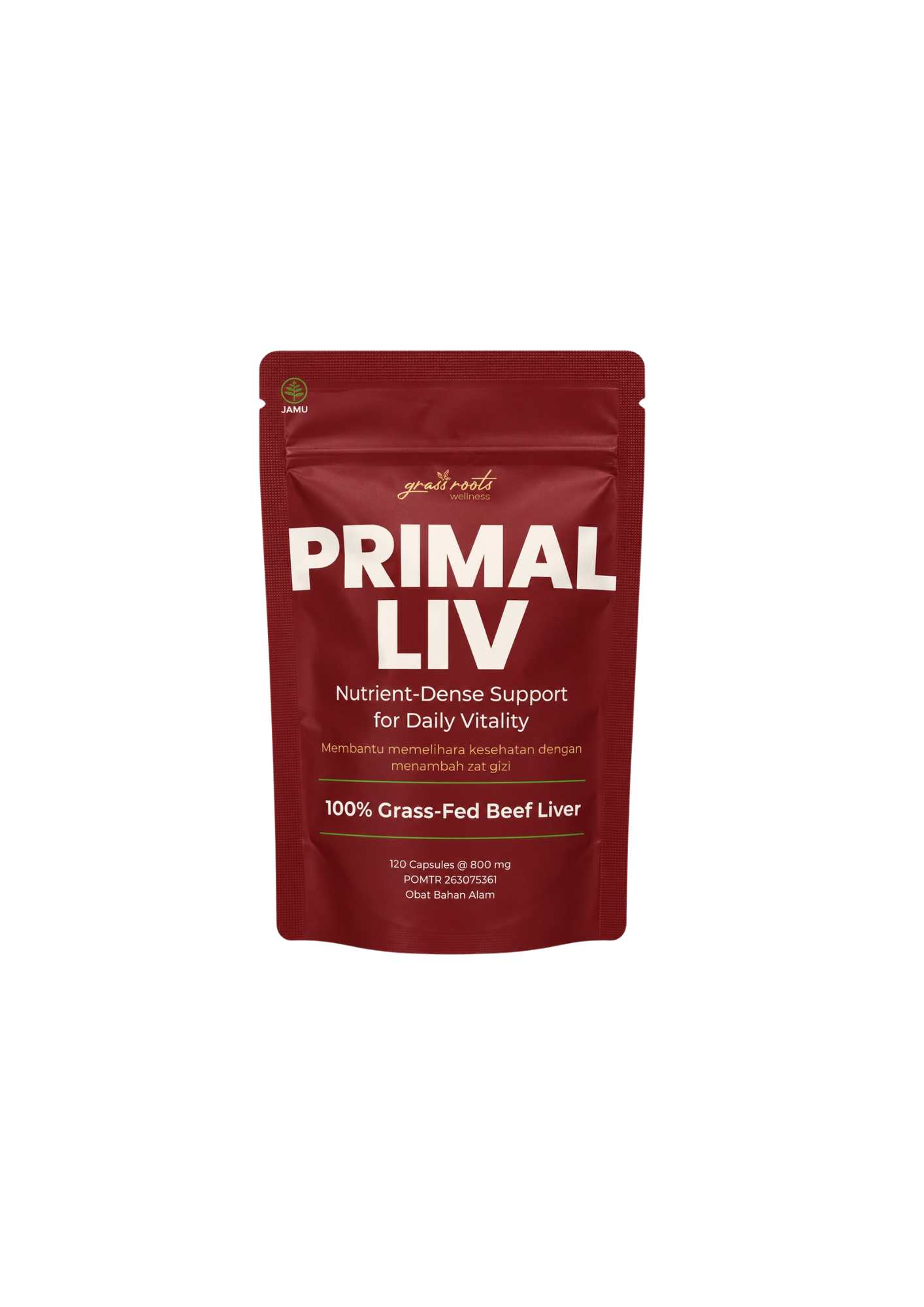 Primal Liv 120 Caps by Grass Roots Wellness