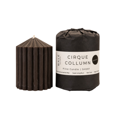 Cirque Collumn Short by Bale Natural Candle