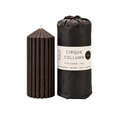 Cirque Collumn Tall by Bale Natural Candle