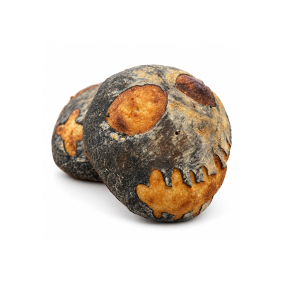 Halloween (Pumpkin Charcoal) Sourdough by Wheatfields
