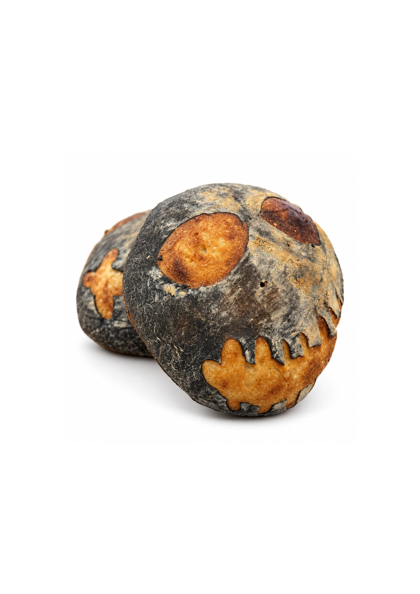 Halloween (Pumpkin Charcoal) Sourdough by Wheatfields