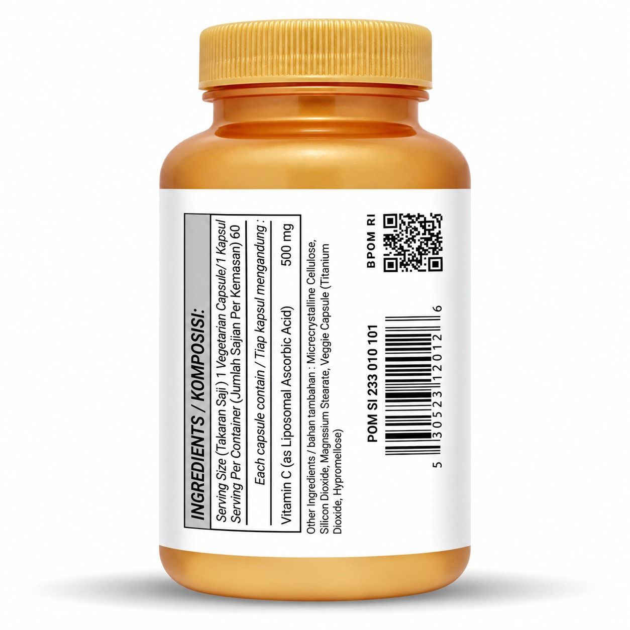 Liposomal Vit C 60 Veg Capsules by Nature's Health - Image 2